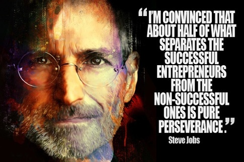 Steve Jobs.perseverance